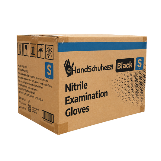 Handschuhe24 Black Premium Nitrilhandschuhe