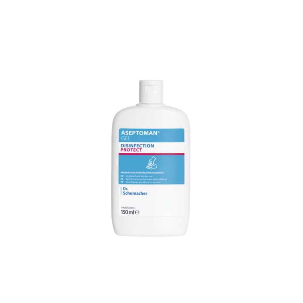ASEPTOMAN GEL alkoholisches Händedesinfektionsgel 150 ml Kittelflasche | armedion