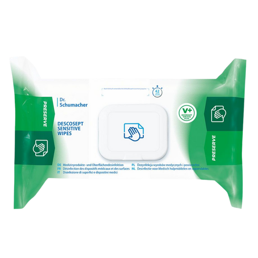 DESCOSEPT SENSITIVE WIPES alkoholische Schnelldesinfektionstücher, 100 Tücher | armedion