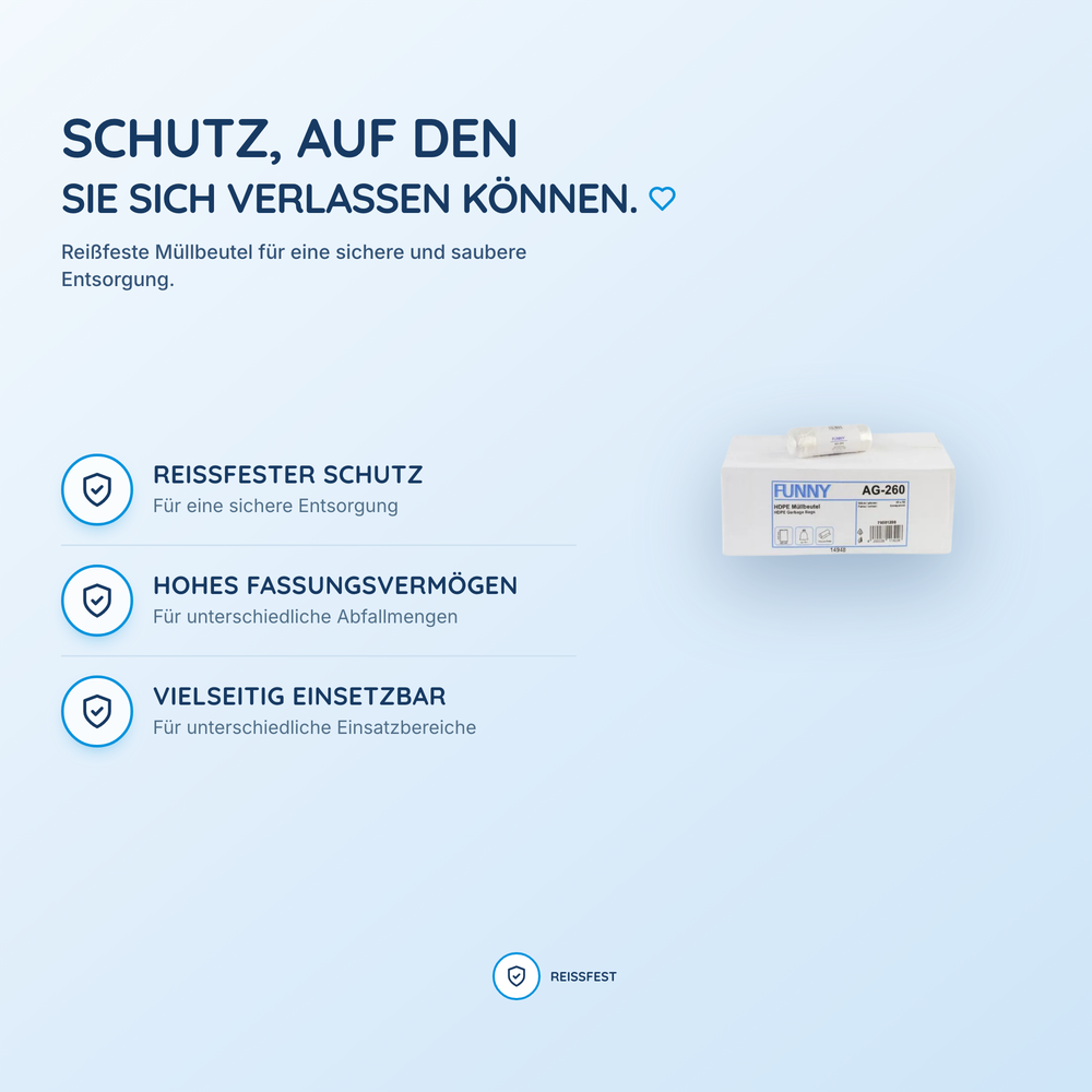 FUNNY HDPE Müllbeutel