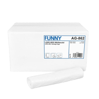 FUNNY LDPE-Regenerat Müllbeutel, weiß extra, ca. 30 l, 500 x 600 mm