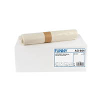 FUNNY LDPE-Regenerat Müllbeutel extra, weiß, 90 l, 630 x 850 mm