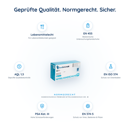 Handschuhe24 Premium Nitrilhandschuhe