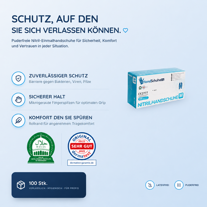Handschuhe24 Premium Nitrilhandschuhe