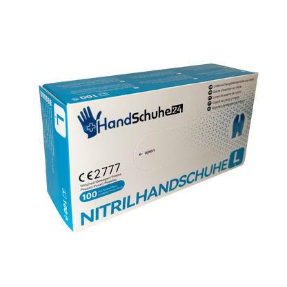 Handschuhe24 Premium Nitrilhandschuhe, 100er-Box, Größe L | armedion