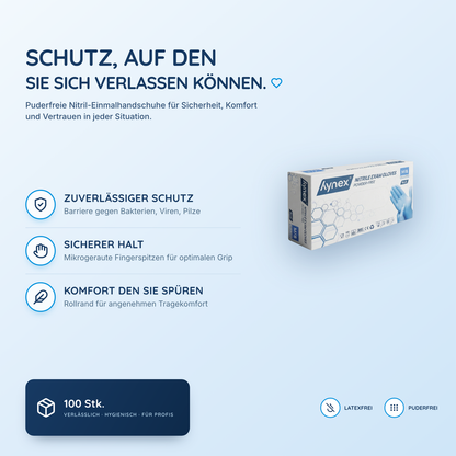 hynex Premium Nitrilhandschuhe