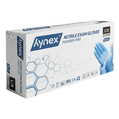hynex Premium Nitrilhandschuhe blau, 100er-Box, Größe L | armedion