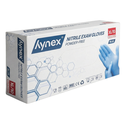 hynex Premium Nitrilhandschuhe blau, 100er-Box, Größe XL | armedion