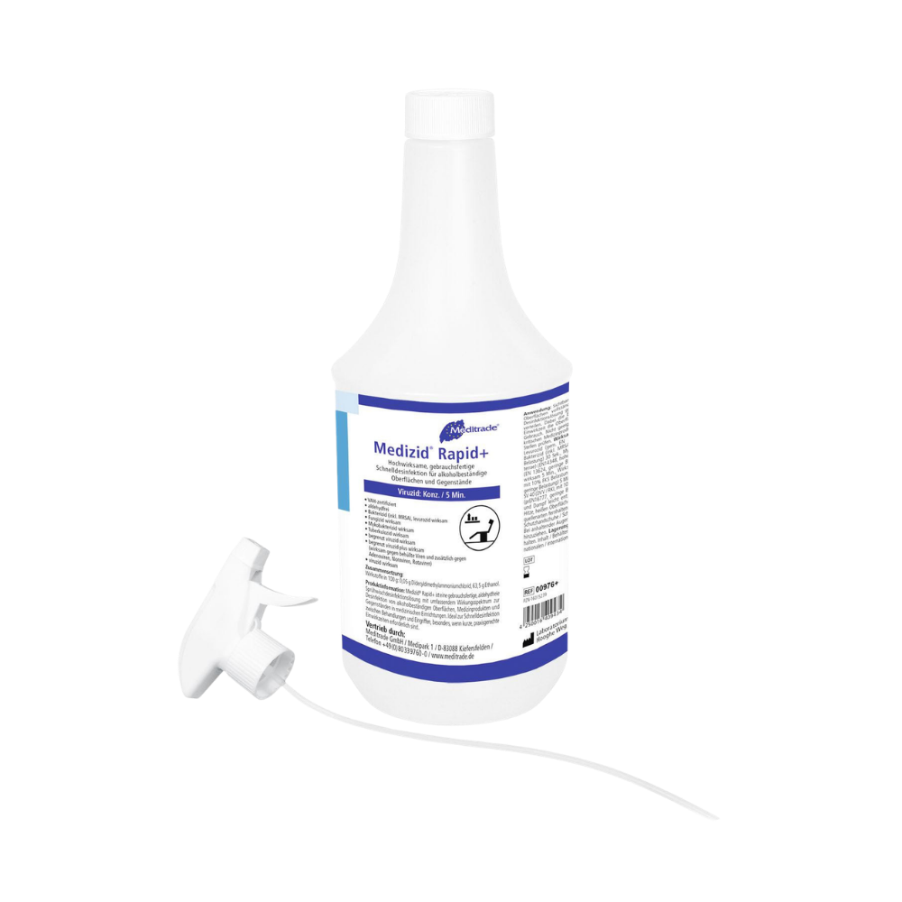 Medizid Rapid+ aldehydfreie Flächendesinfektion 1 L | armedion