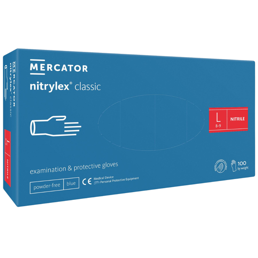 Mercator nitrylex classic blue Nitrilhandschuhe