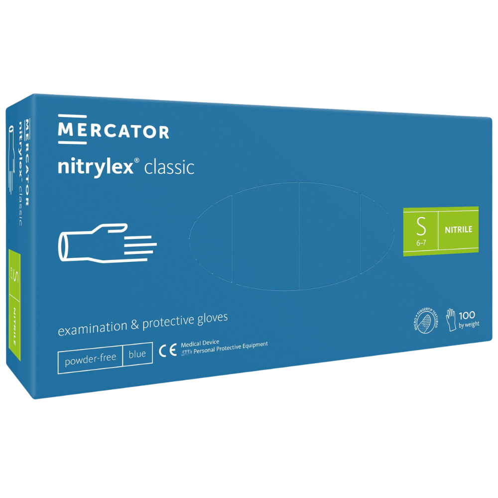 Mercator nitrylex classic blue Nitrilhandschuhe