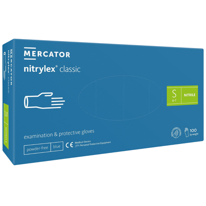 Mercator nitrylex classic blue Nitrilhandschuhe