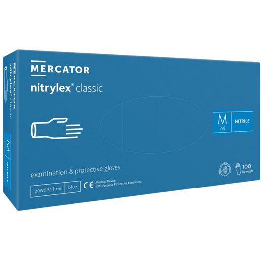 Mercator nitrylex classic blue Nitrilhandschuhe, 100er-Box, Größe M | armedion