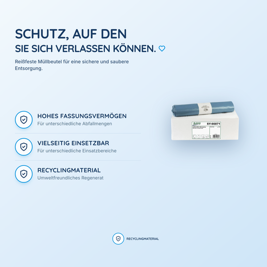Sobsy LDPE-Regenerat Müllsäcke
